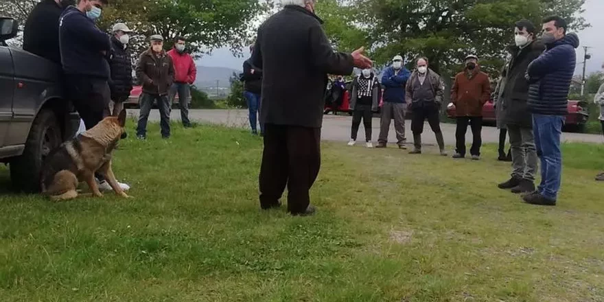 El parque eólico Suime de Rodeiro